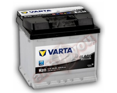 Varta Black Dynamic (B20) 545413040 (6 CT-45) 45Ah-400Aen L+ - фото 1